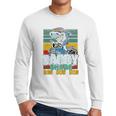 Daddy Shark Like A Trucker Men Long Sleeve Tshirt