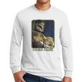 The Mandalorian And The Child Father Figure Men Long Sleeve Tshirt