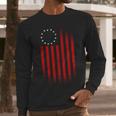 13 Colonies Betty Ross Vintage Flag Men Long Sleeve Tshirt