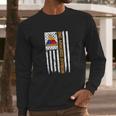 2Nd Armored Division American Flag Tshirt Men Long Sleeve Tshirt