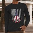 Air Force Supersonic Bgreat Gift1 Bomber Jet American Flag Squadron Gift Men Long Sleeve Tshirt