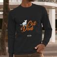 Aspca Cat Dad Dark Men Long Sleeve Tshirt