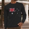 Australian Flag Vintage Style Retro Australia Flag Men Long Sleeve Tshirt