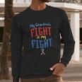 Autism Awareness Autistic Grandsons Fight Grandparent Men Long Sleeve Tshirt