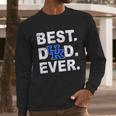 Best Dad Ever Kentucky Wildcats Father S Day Men Long Sleeve Tshirt