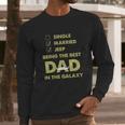 Being The Best Dad In The Galaxy Jeep Shirt Men Long Sleeve Tshirt