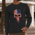 Betsy Ross Flag American Usa Patriotic Proud Democrat Gift Men Long Sleeve Tshirt