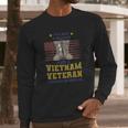 Im A Dad A Grandpa And A Vietnam Veteran Nothing Scares Me Men Long Sleeve Tshirt