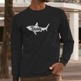 Daddy Shark Cute Art Dad Birthday Gifts Men Long Sleeve Tshirt