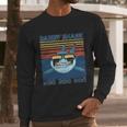 Daddy Shark Wears Sunglasses Dad Birthday Gifts Men Long Sleeve Tshirt