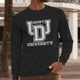 Mens Daddy University New Dad Fathers Day Best Father Ever Men Long Sleeve Tshirt