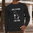 Eagles Fans Like Father Like Son Men Long Sleeve Tshirt