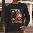 Freedom Isnt Freegreat Giftproud Son Of A Vietnam Veteran Dad Gift Graphic Design Printed Casual Daily Basic Men Long Sleeve Tshirt