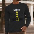 Funny Daddy Dwarf Elf Halloween Costume Men Long Sleeve Tshirt