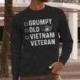 Grumpy Old Vietnam Veteran V2 Men Long Sleeve Tshirt