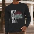 Its In My Dna Iraqi Islamic Persian Gifts Iraq Flag Men Long Sleeve Tshirt