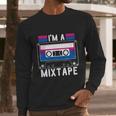 Im A Mixtape Bi Sexual Flag Supporter Lgbt Merchandise Great Gift Graphic Design Printed Casual Daily Basic Men Long Sleeve Tshirt