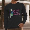 Nickelodeon Salute Your Shorts Boxer Flagpole Men Long Sleeve Tshirt