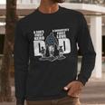 Notre Dame Fighting Irish Dad A Son’S First Hero A Daughter’S First Love Men Long Sleeve Tshirt