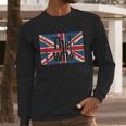 The Who Official Union Jack Flag Logo Men Long Sleeve Tshirt