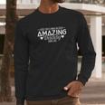 Mens Pride Shirt For Amazing Dads Round Neck Gif Men Long Sleeve Tshirt