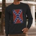 Rebel Flag Men Long Sleeve Tshirt