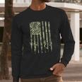 Rifle Flag Camo Men Long Sleeve Tshirt