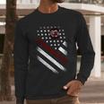 South Carolina Gamecocks American Flag Men Long Sleeve Tshirt