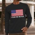 I Stand For The Flag Usa National Anthem Men Long Sleeve Tshirt