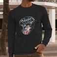 Styx Tall American Flag Guitar Men Long Sleeve Tshirt