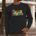 Super Daddio Funny Dad Daddy Fathers Day Video Game Lover Men Long Sleeve Tshirt