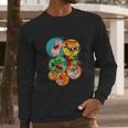 Uncle Grandpa Group Shot Circles Men Long Sleeve Tshirt