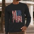 Usa 4Th Of July Patriots American Distressed Flag Men Long Sleeve Tshirt