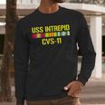 Uss Intrepid Cvs-11 Vietnam Veteran Memorial Day Men Long Sleeve Tshirt