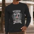 Veteran On American Soil Graphic Design Printed Casual Daily Basic Men Long Sleeve Tshirt