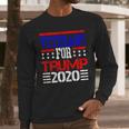 Veterans For Trump 2020 Vets Presidential Election Men Long Sleeve Tshirt