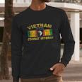 Vietnam Combat Veteran Men Long Sleeve Tshirt