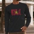 Vietnam Flag Men Long Sleeve Tshirt