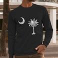 Vintage South Carolina Flag Funny Gift Men Long Sleeve Tshirt