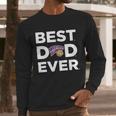 Western Illinois Leathernecks_Best Dad Ever Men Long Sleeve Tshirt