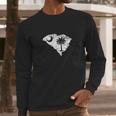 White South Carolina State Flag Men Long Sleeve Tshirt