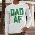 Buzzfeed Dad Af T-Shirt Men Long Sleeve Tshirt