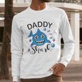 Daddy Shark Doo Doo Cute Funny Family Cool Fathers Day Gift Men Long Sleeve Tshirt