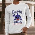 Daddy Shark Doo Doo Men Long Sleeve Tshirt