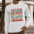 Daddy Shark Lover Marine Biology Men Long Sleeve Tshirt