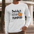 Mens Daddys Little Pumpkin Bdsm Shirt Halloween Gift For Sub Men Long Sleeve Tshirt