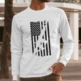 Dion Wear Ar15 American Flag M4 Men Long Sleeve Tshirt