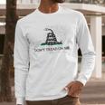 Dont Tread On Me Gadsden Flag Rattlesnake Usa Revolution Men Long Sleeve Tshirt