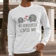 Grandaddy Loves Me Elephant Infant Creeper Men Long Sleeve Tshirt