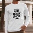 Mens Relative Gift Super Uncle Grandpa Men Men Long Sleeve Tshirt